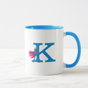 Super Grover Monogram K Tasse