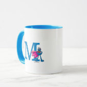 Super Grover Monogram M Tasse (Vorderseite Links)