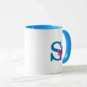 Super Grover Monogram S Tasse (VorderseiteRechts)