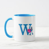 Super Grover Monogram W Tasse (Links)