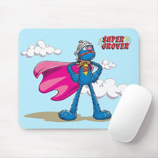 Super Grover Mousepad (Mit Mouse)