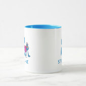 Super Grover Name & Monogramm S Tasse (Zentrum)