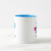 Super Grover Name und Monogramm hinzufügen P Tasse (Zentrum)