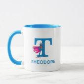Super Grover Name und Monogramm hinzufügen Tasse (Links)