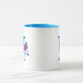 Super Grover Name und Monogramm U Tasse (Zentrum)