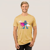 Super Grover Tri-Blend Shirt (Vorderseite voll)