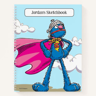 Super Grover Zeichnend Notizblock
