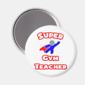 Super Gym Teacher Magnet (Vorderseite/Rückseite)