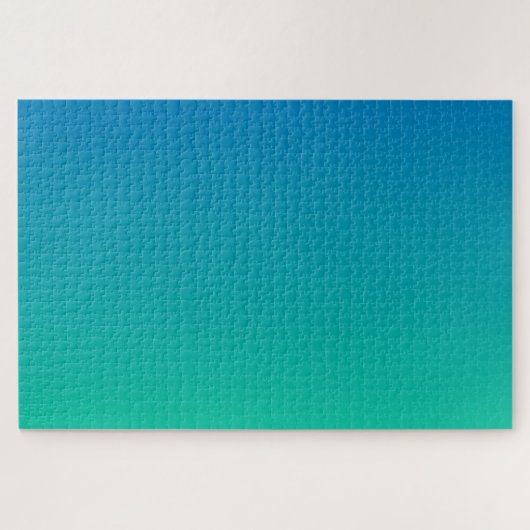 Super Hard Blue Green Gradient Puzzle (Horizontal)