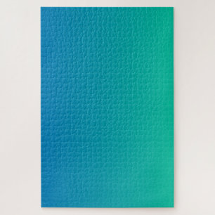 Super Hard Blue Green Gradient Puzzle