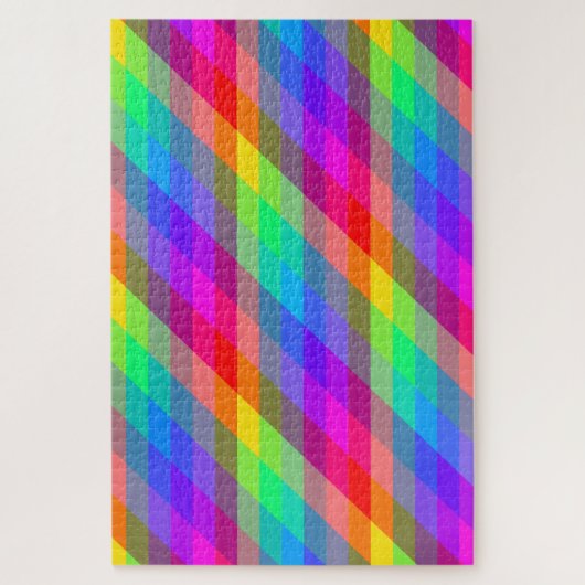 Super Hard Rainbow Color Prismen Puzzle (Vertikal)