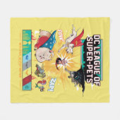 Super-Haustiere: Wir sind ein Pack, wir halten zus Fleecedecke (Vorderseite (Horizontal))