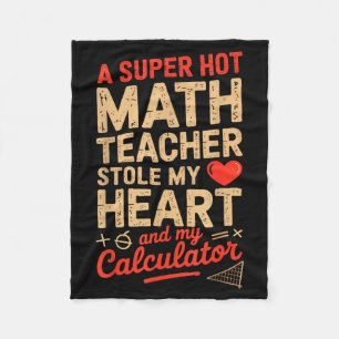 Super heiße Mathelehrerin hat meinen Taschenrechne Fleecedecke