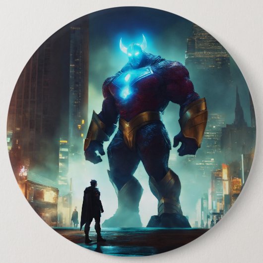 Super-Held Button (Vorderseite)