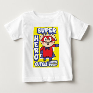 Super-Held-Schwein Baby T-shirt