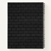 Super-Helden-Individuelle Name-Notebook Notizblock (Rückseite)