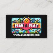 Super Helden Plan-a-Play-Karte Telefonnummerkarte (Rückseite)