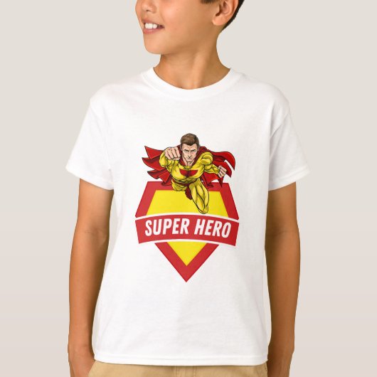 Super Helden Red T-Shirt (Vorderseite)