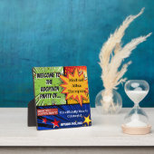 Super Hero Adoption Party Begrüßungszeichen Fotoplatte (InSitu)