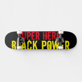 SUPER HERO BLACK POWER / TST Skateboard (Horizontal)