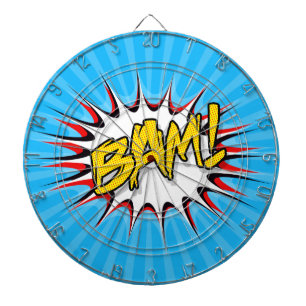 Super Hero Classic Bam! Aktionsblase Dartscheibe