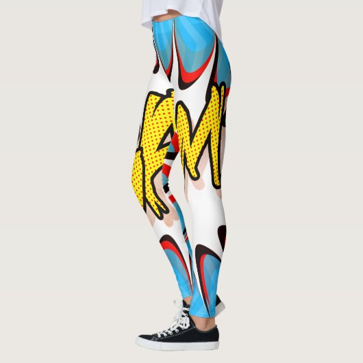 Super Hero Classic Bam! Aktionsblase Leggings (Links)