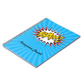 Super Hero Classic Bam! Aktionsblase Notizblock (Linke Seite)