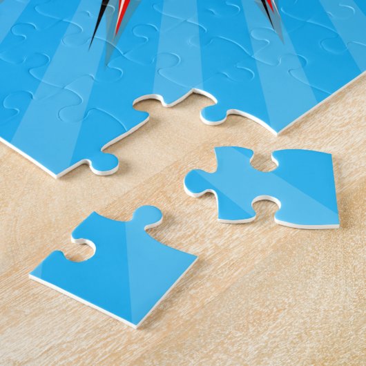 Super Hero Classic Bam! Aktionsblase Puzzle (Seite)