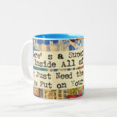 Super Hero Coffee Tasse (Vorderseite Links)