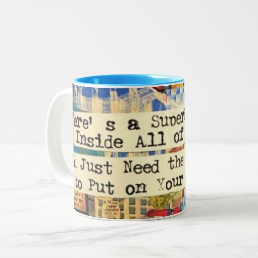 Super Hero Coffee Tasse (Vorderseite Links)