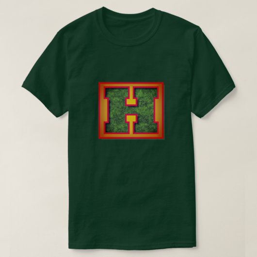 Super Hero "H" Insigna T-Shirt (Design vorne)