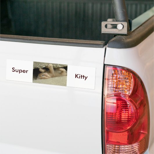 Super Hero Kitty Cat Autoaufkleber (Auf Lkw)