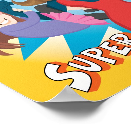 Super Hero Mama Poster (Ecke)