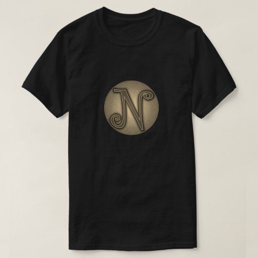 Super Hero "N" Insigna T-Shirt (Design vorne)