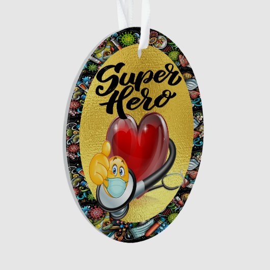 Super Hero Ornament (Vorderseite)