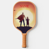 Super Hero Pickle Ball Paddle (Rückseite)