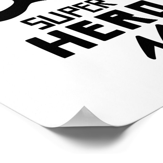 Super Hero Poster (Ecke)