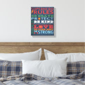 Super Hero Rules Leinwanddruck (Insitu (Schlafzimmer))