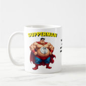 Super Hero SUPPERMAN Funny Office Geschenk Kaffeetasse (Links)