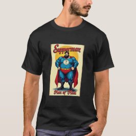 Super Hero Supperman Man Man of Meal Funny Novelty T-Shirt