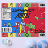 SUPER HERO THEME CHIP BAGS FLYER (Einzeln)
