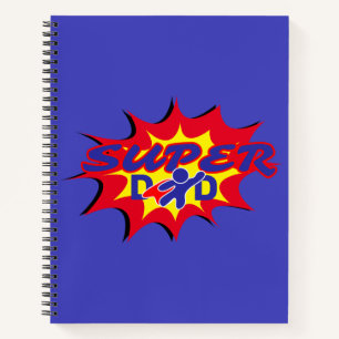 Super Hero Vater Comic Buch Vatertag
