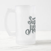 Super Hero Vater Mattglas Bierglas (Links)