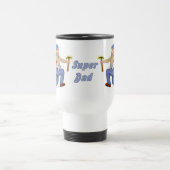 Super Hero Vater Reisebecher (Mittel)