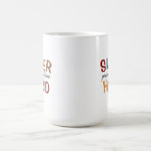 Super Hero Vater Vathers Day Kaffeetasse (Mittel)