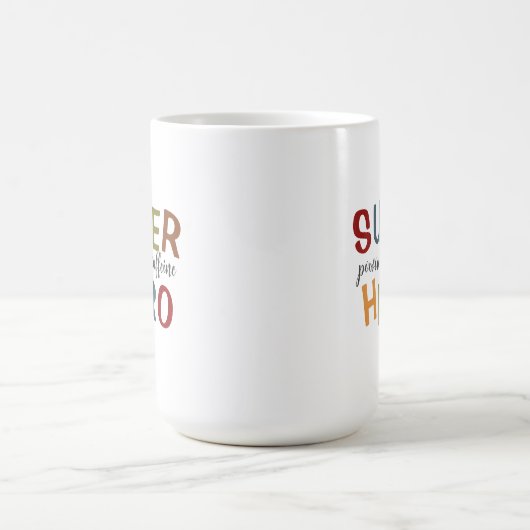 Super Hero Vater Vathers Day Kaffeetasse (Mittel)