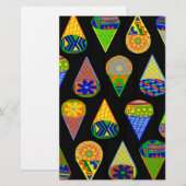 Super Heroes Ice Cream Cones Briefpapier (Vorne/Hinten)