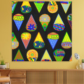 Super Heroes Ice Cream Cones Leinwanddruck (Insitu (Wohnzimmer))