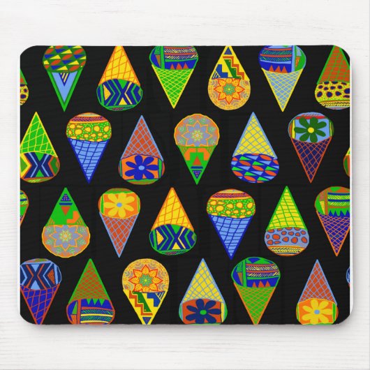 Super Heroes Ice Cream Cones Mousepad (Vorne)