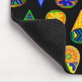 Super Heroes Ice Cream Cones Mousepad (Ecke)